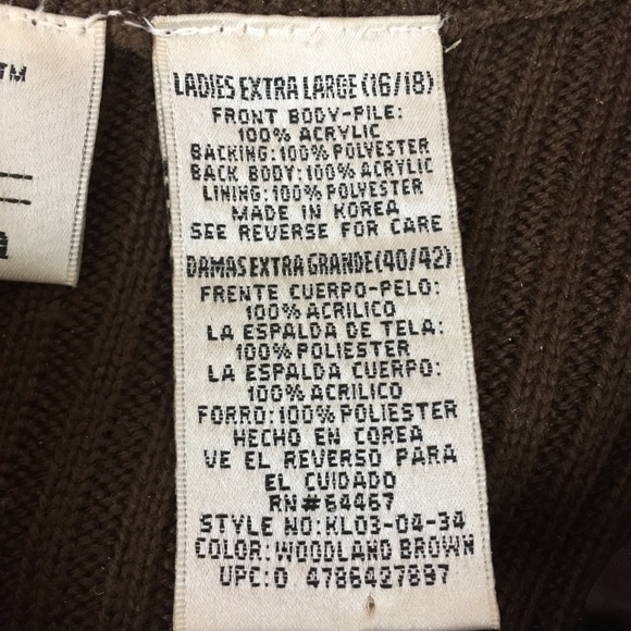 Katie Lee Collection faux fur vest - Picture 3 of 4